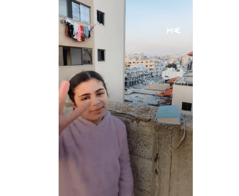 Young Palestinian girl finds comfort in Quran during war