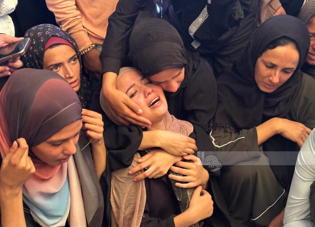 63 Gazans killed, including 24 children, in Israeli raids on homes and tents of displaced people