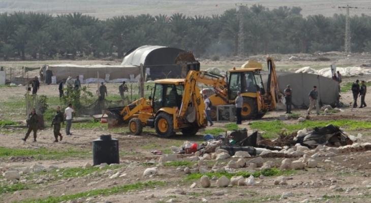 منظمة حقوقية: 1124 انتهاكًا ضد التجمعات البدوية بالضفة خلال 2023