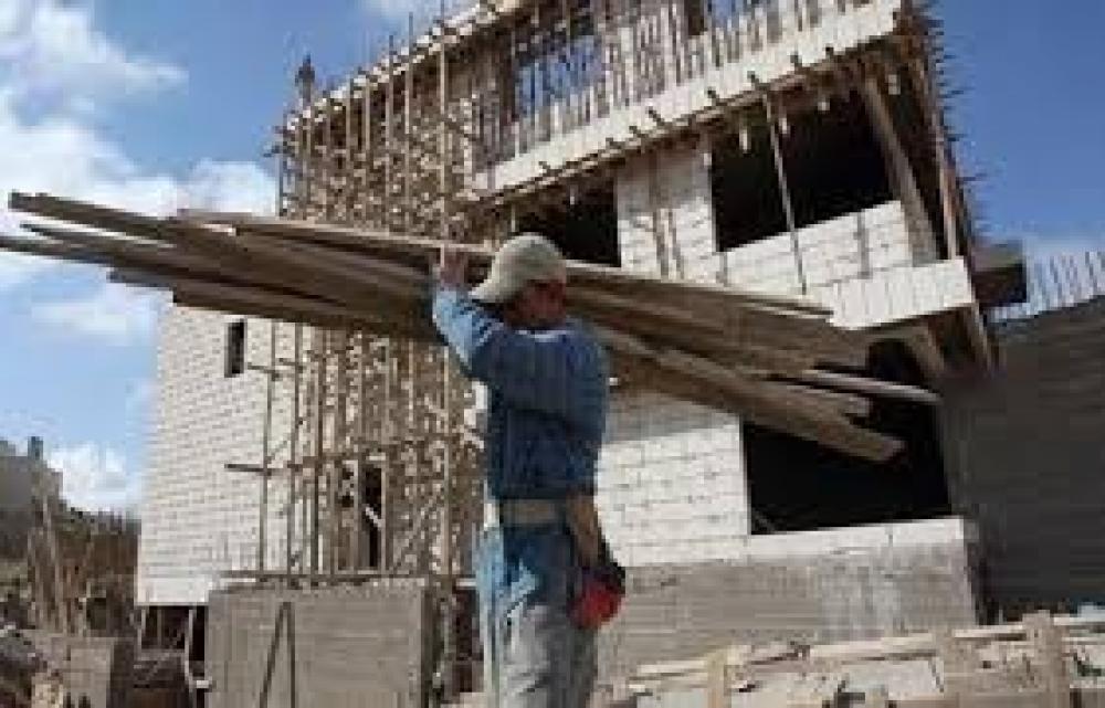 تراجع حاد في رخص البناء الصادرة في فلسطين بنسبة 29%