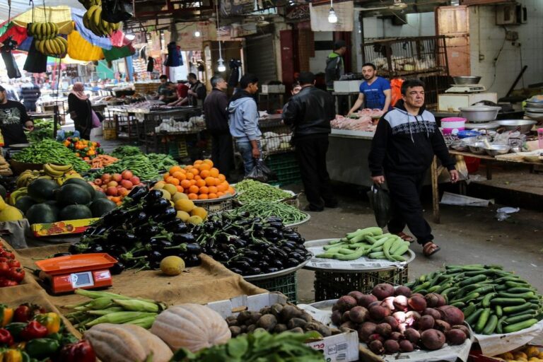 انخفاض حاد بأسعار المنتج في فلسطين خلال نيسان 2026